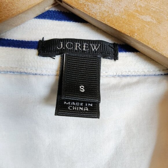 J. Crew Maritime Women's Small Striped Blazer - Picture 4 of 13